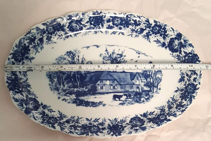 Heimatland 10" Oval Serving Platter by Seltmann-1