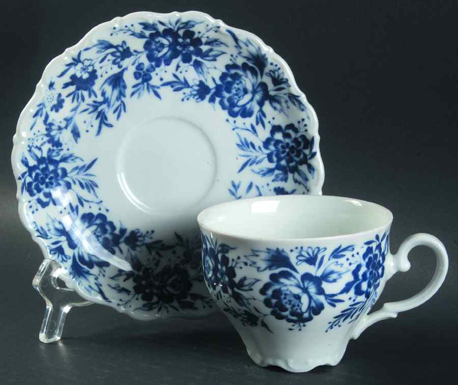 Heimatland Flat Cup & Saucer Set by Seltmann-1