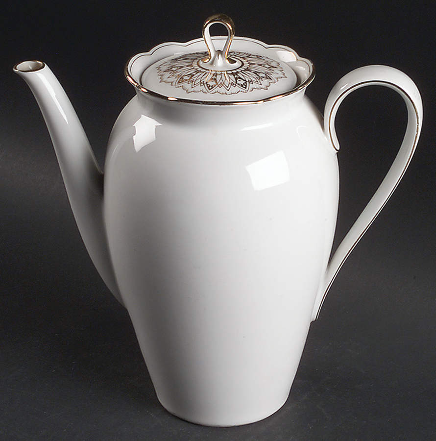 Inka Gold Coffee Pot & Lid by Seltmann-1