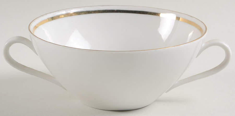 Inka Gold Flat Cream Soup Bowl by Seltmann-1