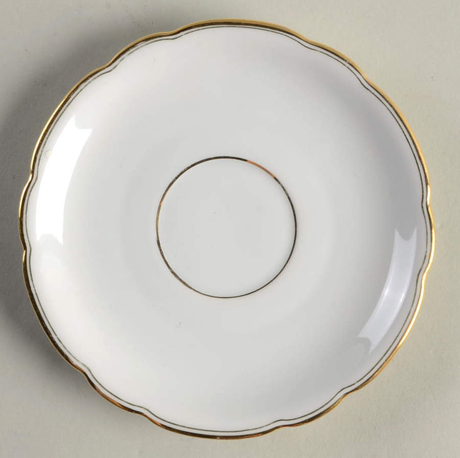 Inka Gold Saucer for Flat Cup by Seltmann-1