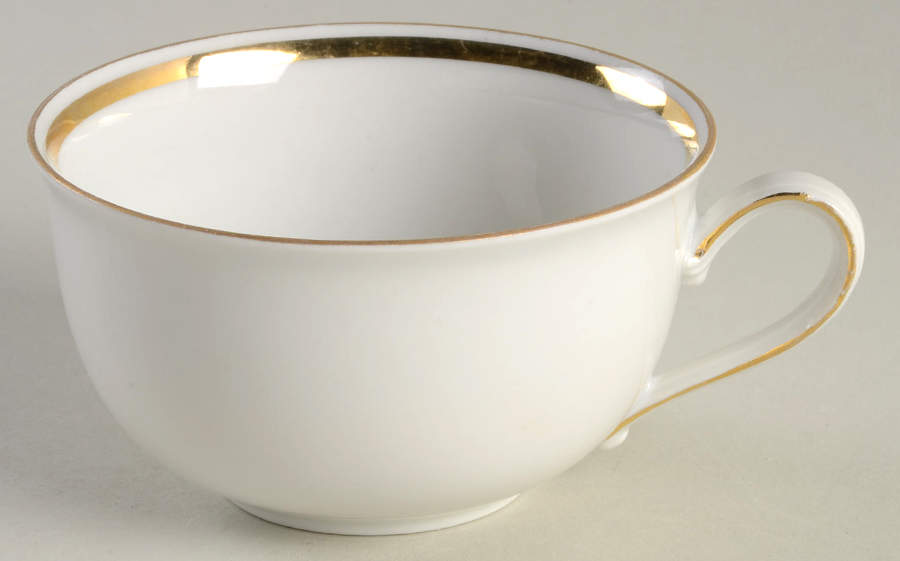 Inka Gold Flat Cup by Seltmann-1