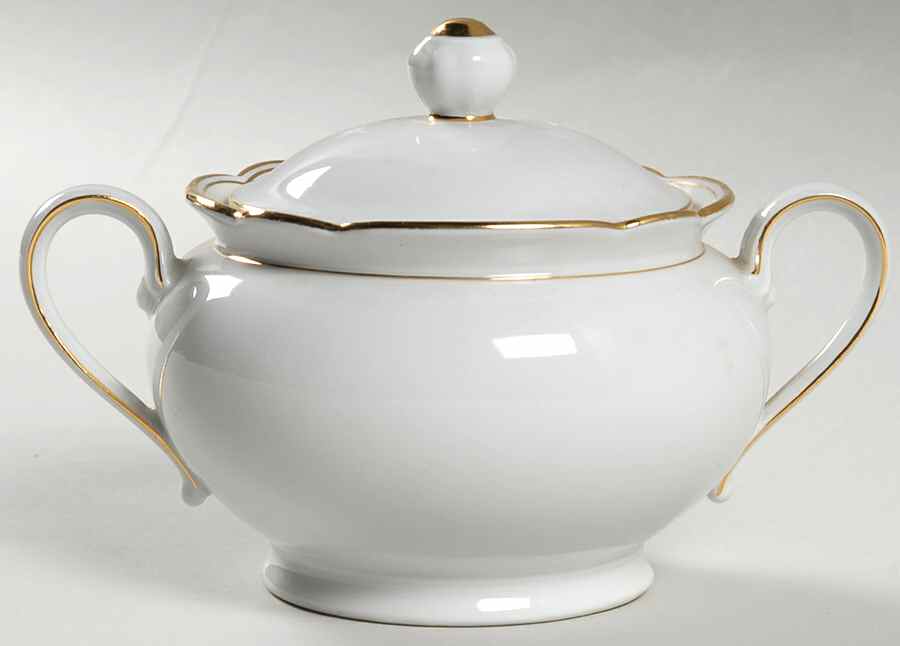 Inka Gold Sugar Bowl & Lid by Seltmann-1