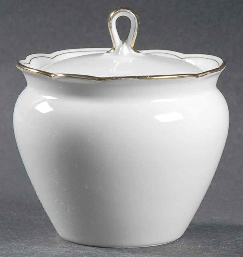 Inka Gold Mini Sugar Bowl & Lid by Seltmann-1
