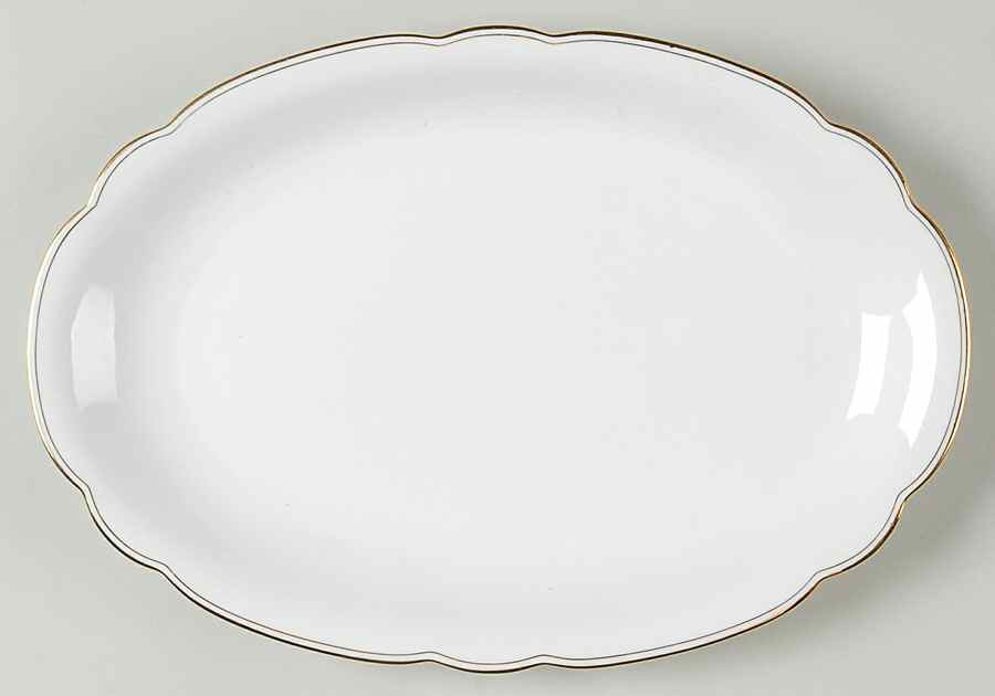 Inka Gold 12" Oval Serving Platter by Seltmann-1