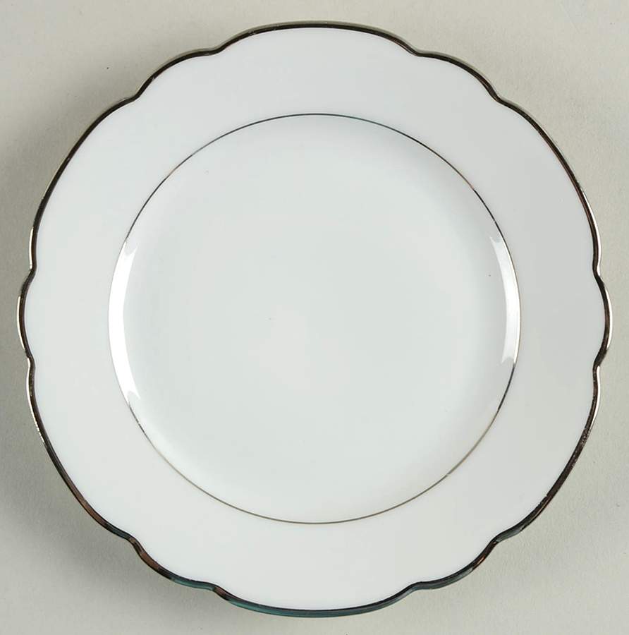 Inka Platinum Bread & Butter Plate by Seltmann-1
