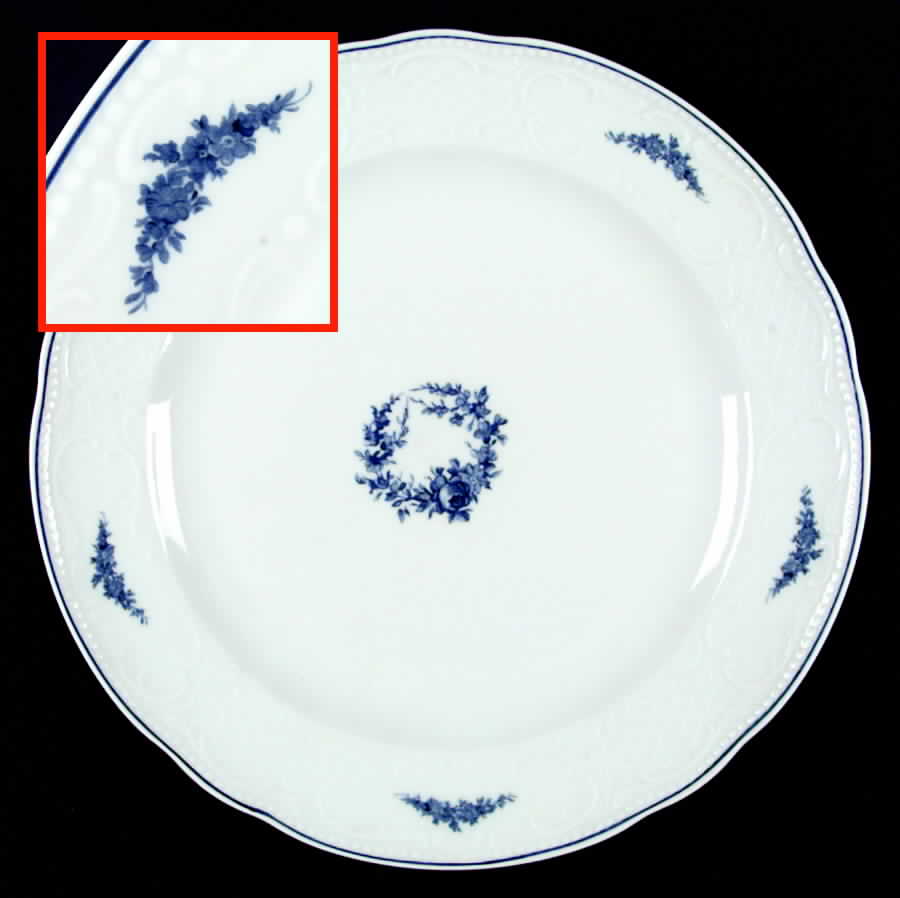 Maison Blue Dinner Plate by Seltmann-1