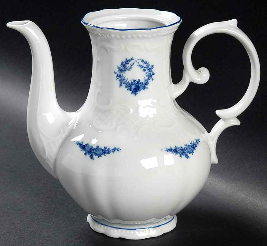 Maison Blue Coffee Pot No Lid by Seltmann-1