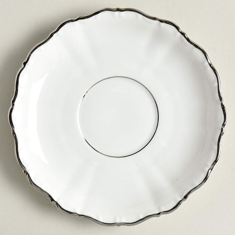 Majestic Platinum Saucer by Seltmann-1