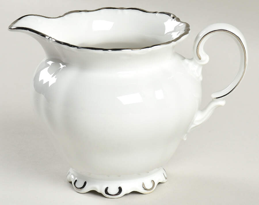Majestic Platinum Creamer by Seltmann-1