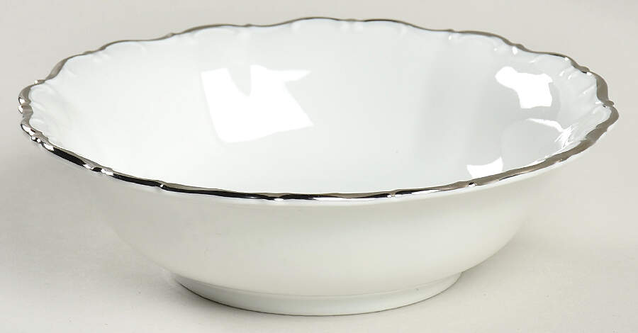 Majestic Platinum Coupe Cereal Bowl by Seltmann-1