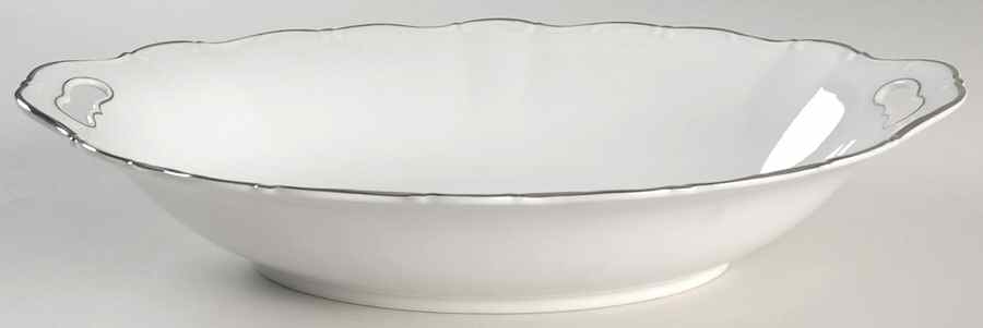 Majestic Platinum 13" Oval Vegetable Bowl by Seltmann-1