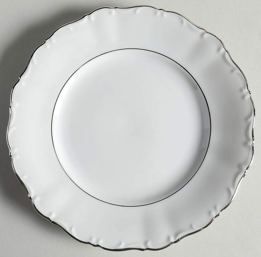 Majestic Platinum Salad Plate by Seltmann-1