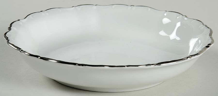 Majestic Platinum Coupe Soup Bowl by Seltmann-1