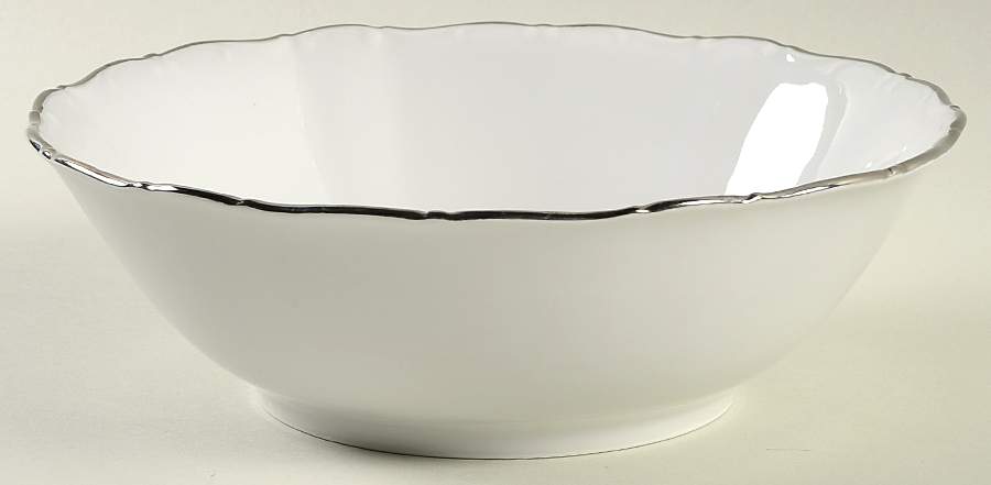 Majestic Platinum 9" Round Vegetable Bowl by Seltmann-1