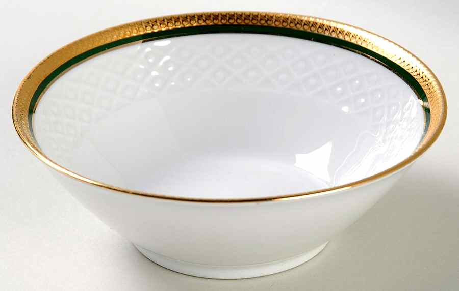 Polonaise Green Fruit/Dessert (Sauce) Bowl by Seltmann-1