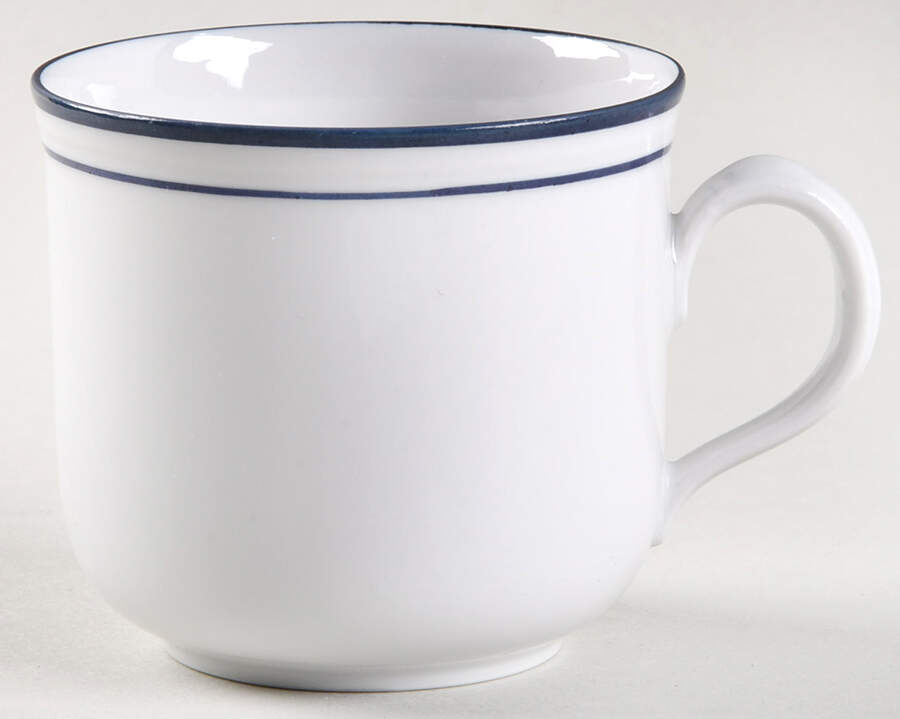 Rainbow Blue Flat Cup by Seltmann-1