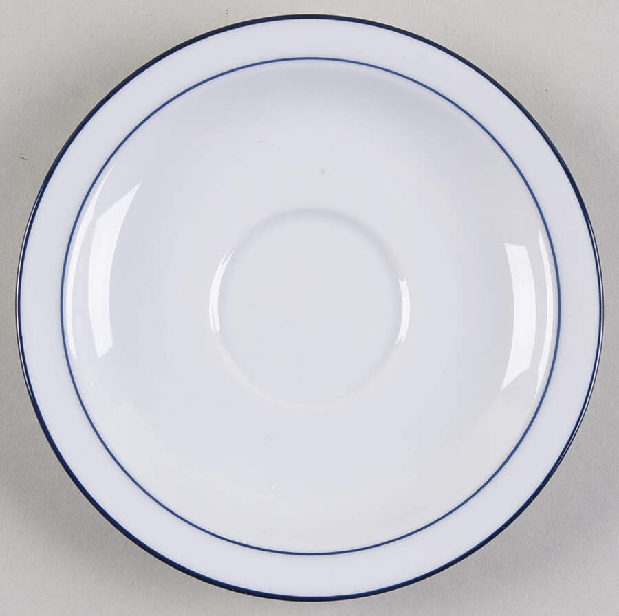 Rainbow Blue Saucer for Flat Cup by Seltmann-1