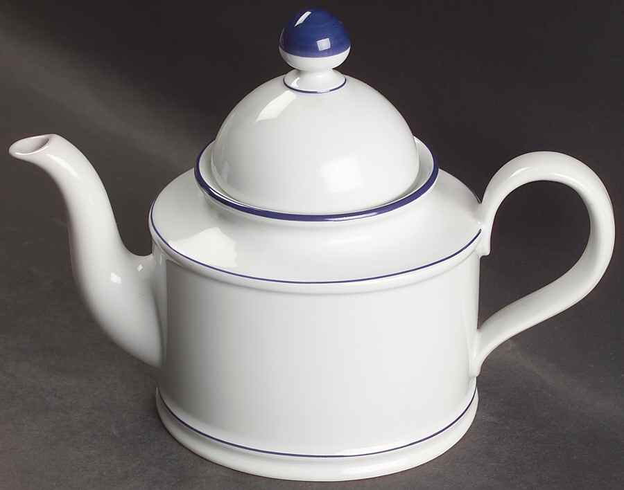 Rainbow Blue Teapot & Lid by Seltmann-1