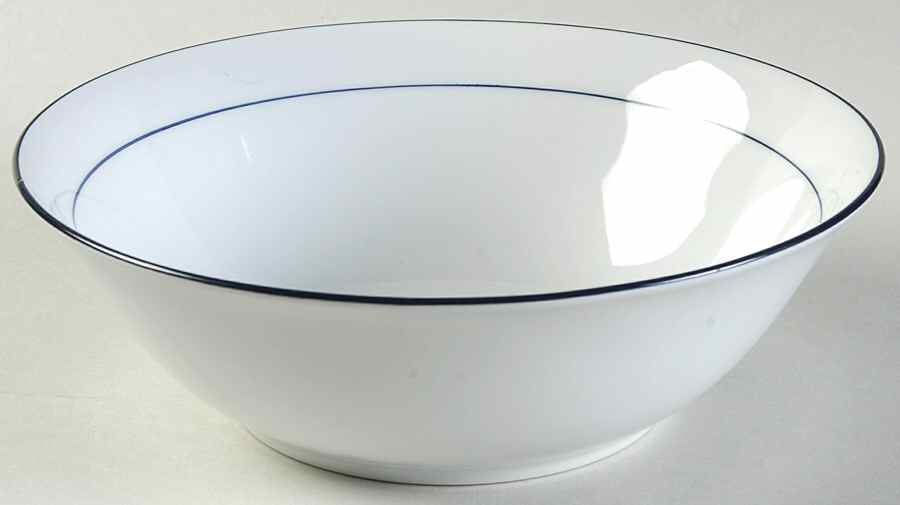 Rainbow Blue 7" Round Vegetable Bowl by Seltmann-1