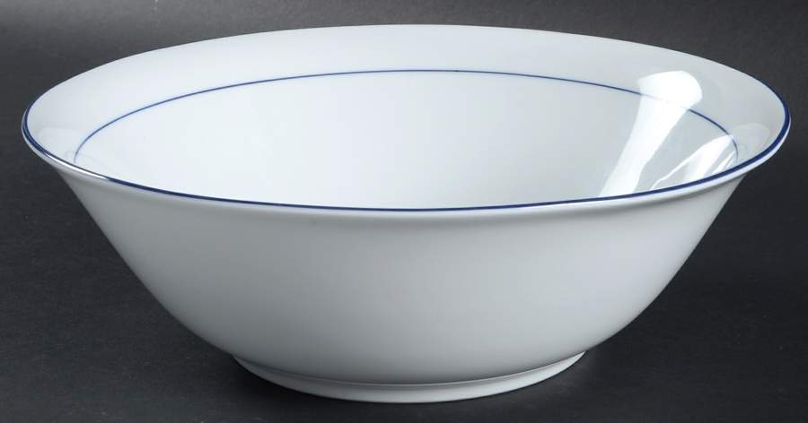 Rainbow Blue 9" Salad Serving Bowl by Seltmann-1