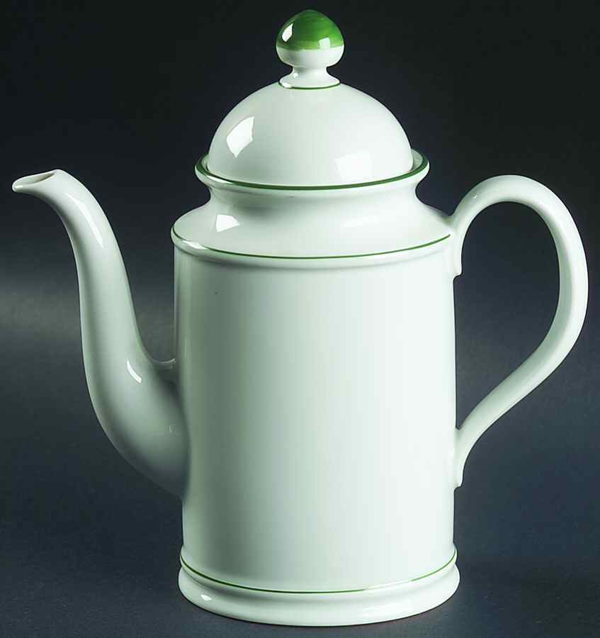 Rainbow Green Small Coffee Pot & Lid by Seltmann-1