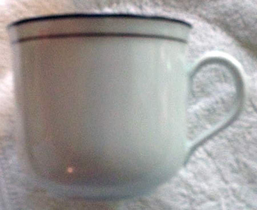 Rainbow Brown Flat Cup by Seltmann-1