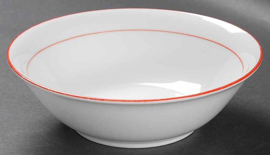 Rainbow Red Coupe Cereal Bowl by Seltmann-1