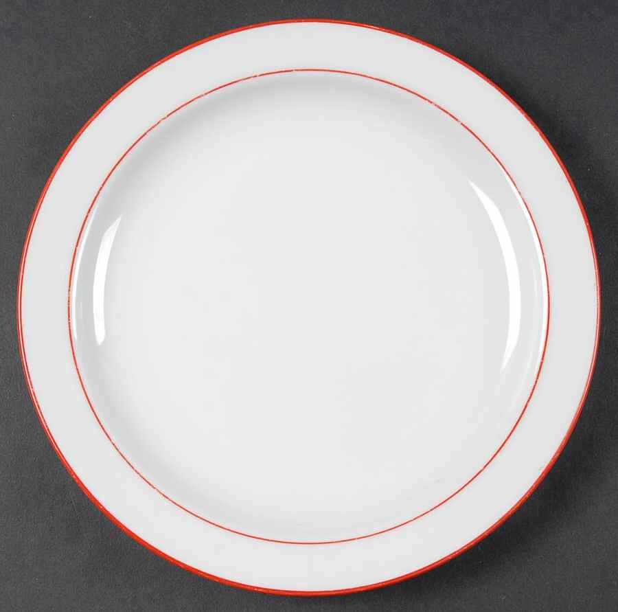 Rainbow Red Salad Plate by Seltmann-1