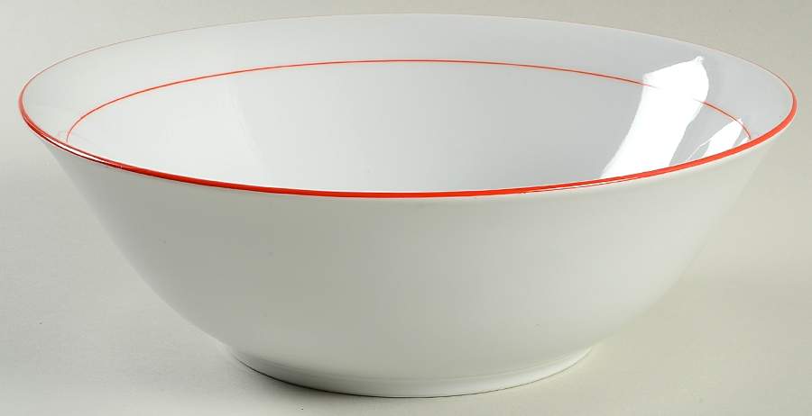 Rainbow Red 9" Round Vegetable Bowl by Seltmann-1