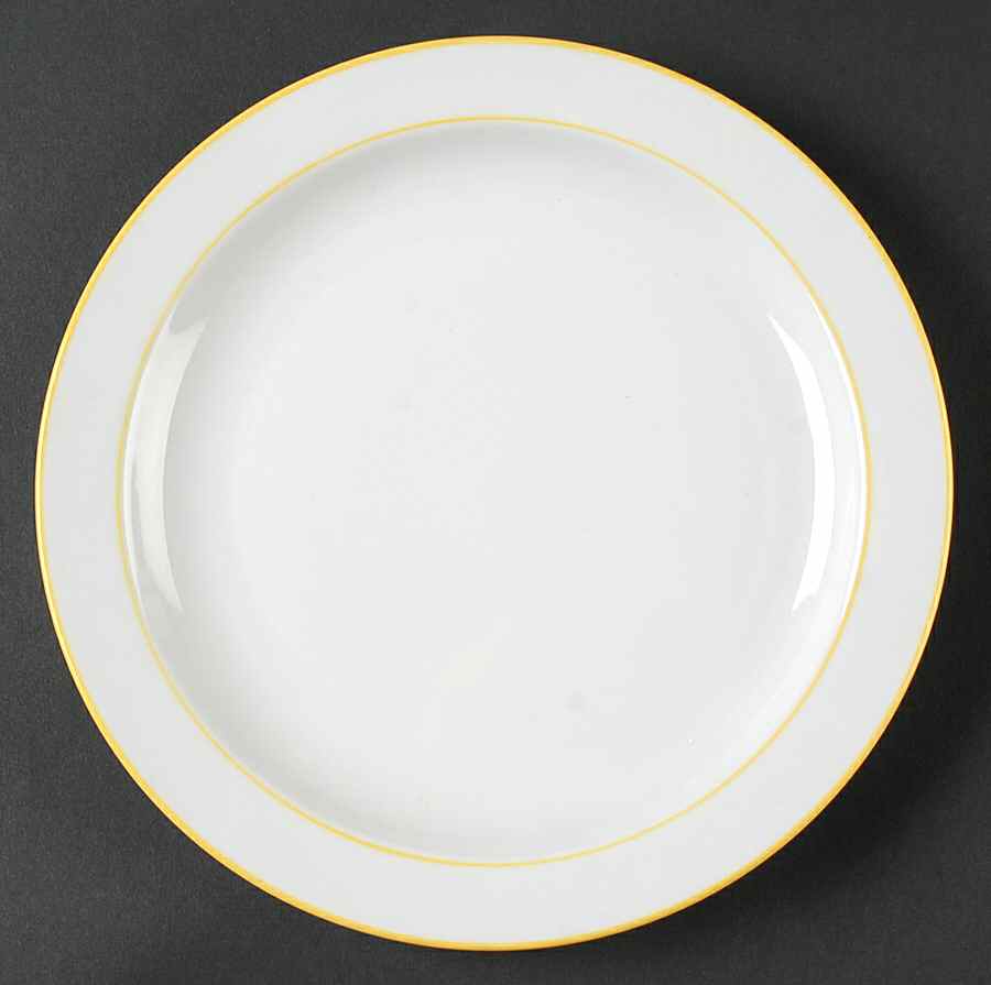 Rainbow Yellow Salad Plate by Seltmann-1
