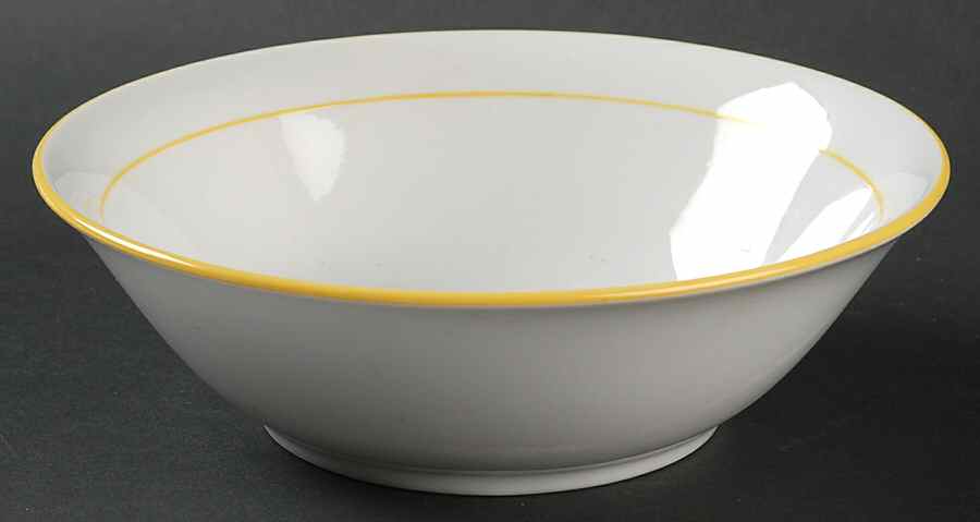Rainbow Yellow Coupe Cereal Bowl by Seltmann-1