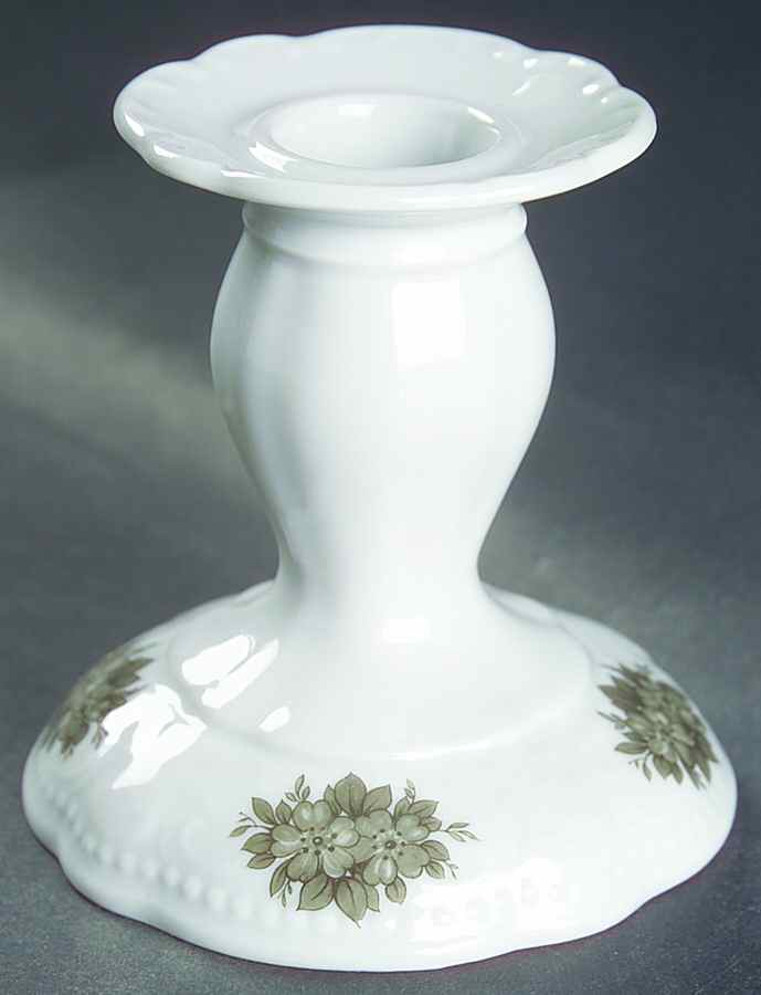 Rhinegau (Scalloped) 3" Candlestick by Seltmann-1