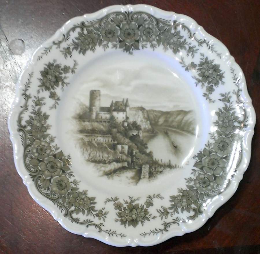 Rhinegau (Scalloped) Bread & Butter Plate by Seltmann-1