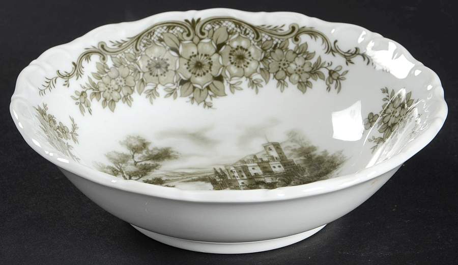 Rhinegau (Scalloped) Fruit/Dessert (Sauce) Bowl by Seltmann-1