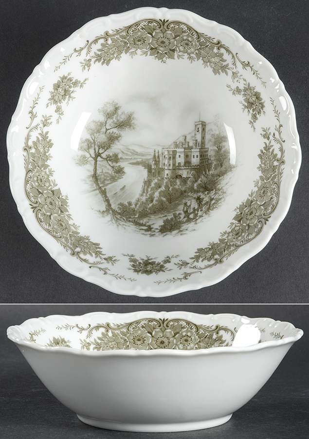 Rhinegau (Scalloped) Coupe Cereal Bowl by Seltmann-1