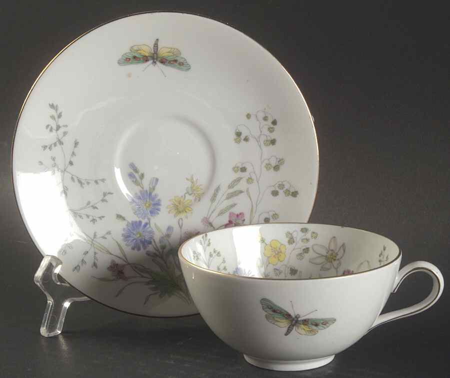 23312 Flat Cup & Saucer Set by Seltmann-1