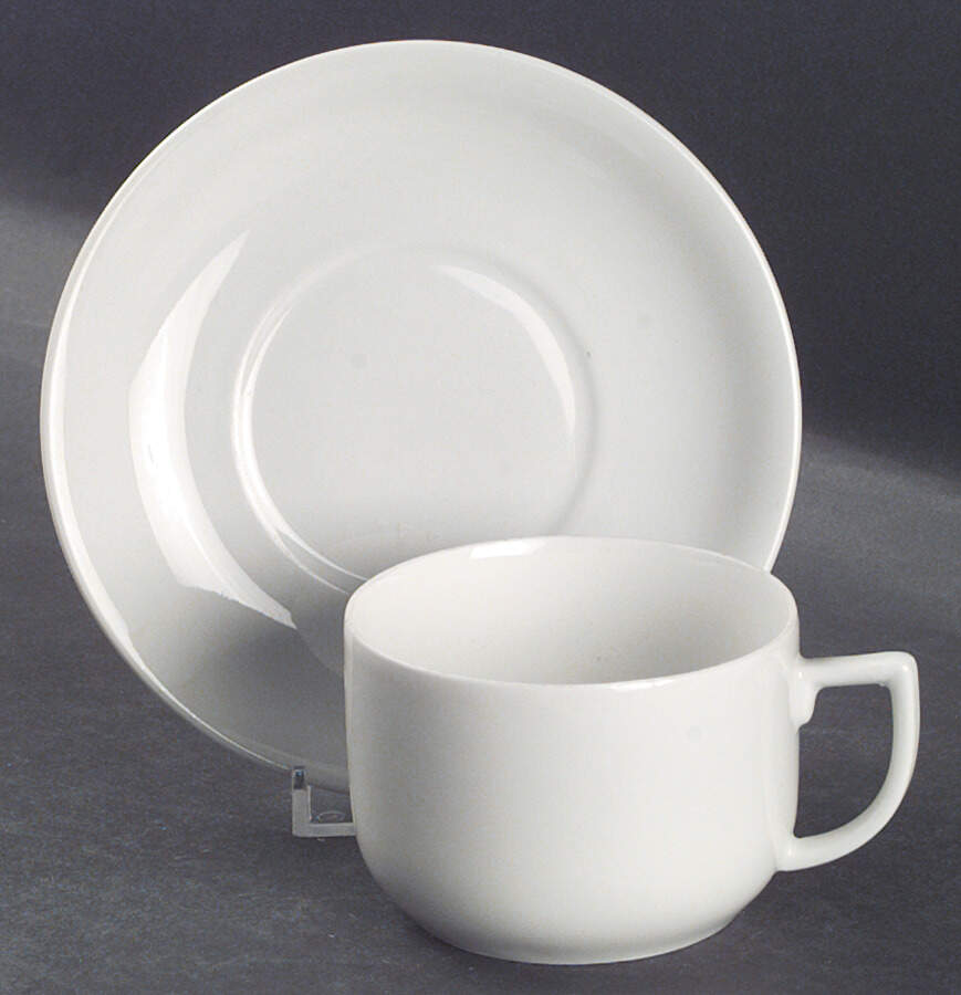 SLT41 Flat Cup & Saucer Set by Seltmann-1