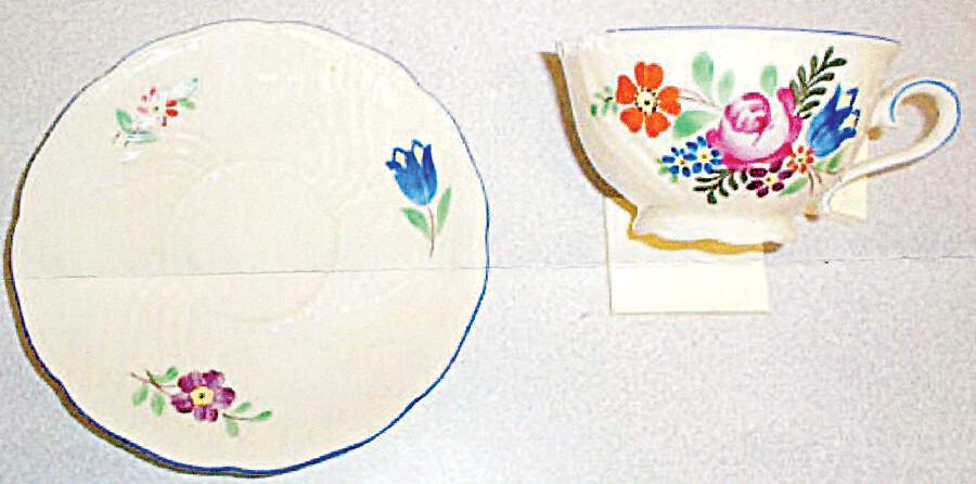 SLT55 Footed Cup & Saucer Set by Seltmann-1