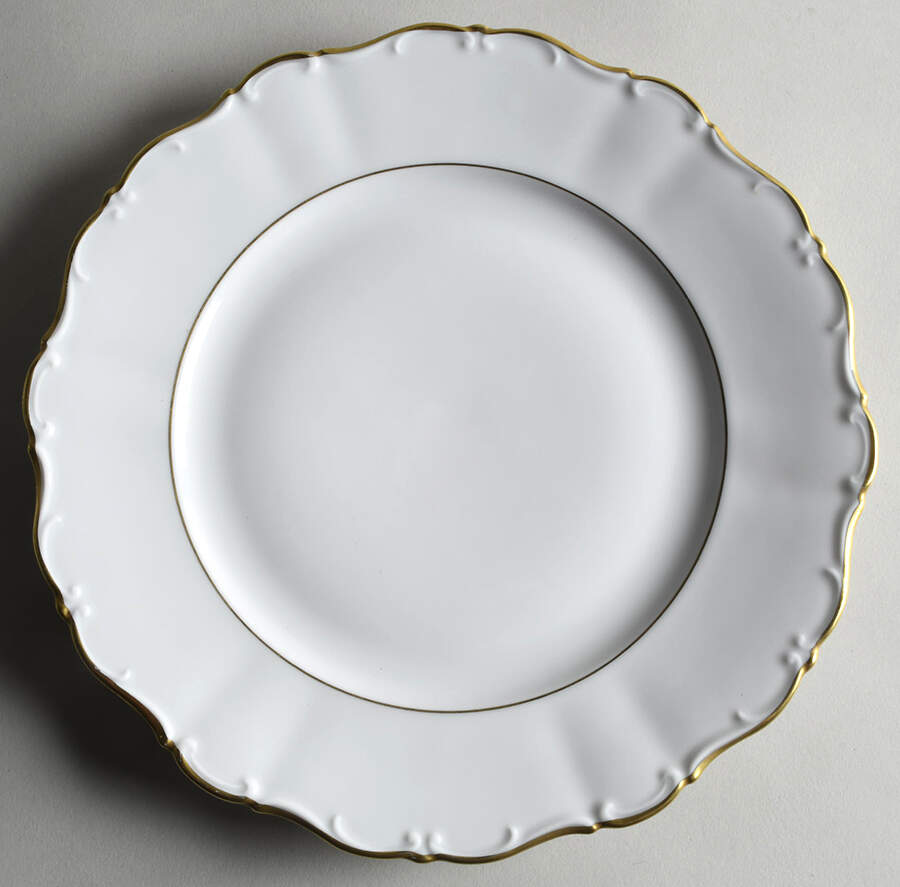 State Gold Dinner Plate by Seltmann-1