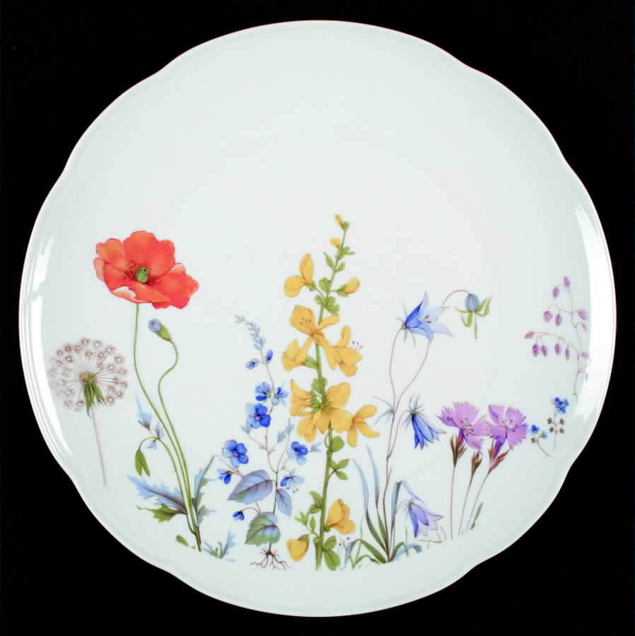 Summer Flowers Dinner Plate by Seltmann-1