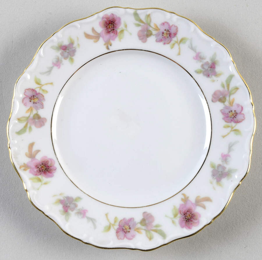 Theresia Floral Bread & Butter Plate by Seltmann-1