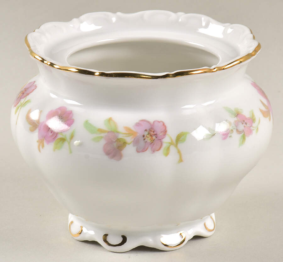 Theresia Floral Sugar Bowl No Lid by Seltmann-1