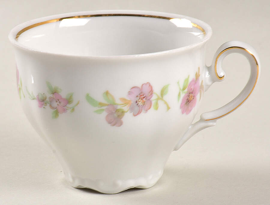 Theresia Floral Flat Cup by Seltmann-1