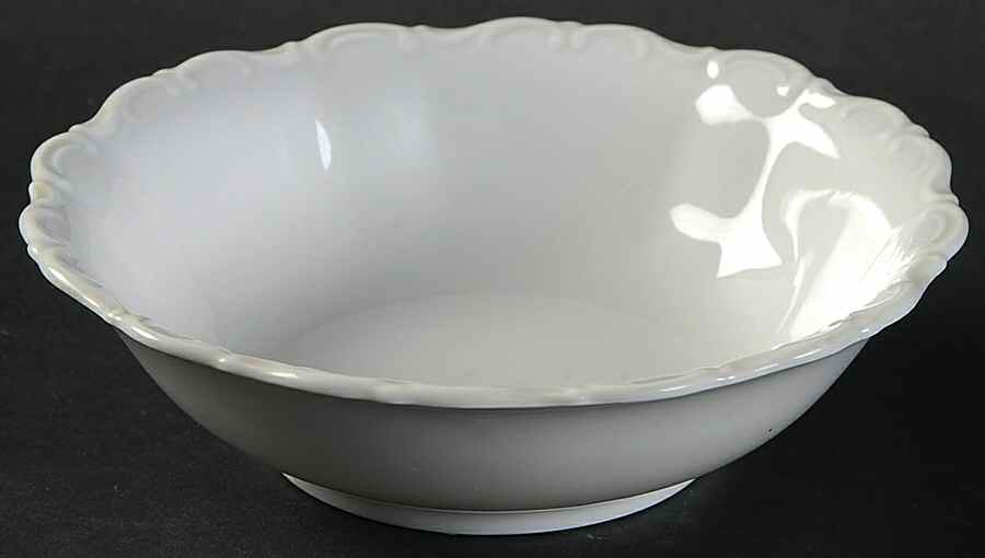 Theresia White Fruit/Dessert (Sauce) Bowl by Seltmann-1