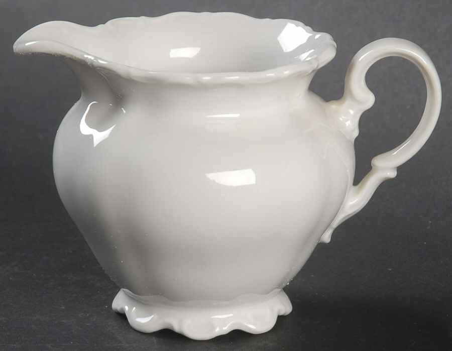 Theresia White Mini Creamer by Seltmann-1