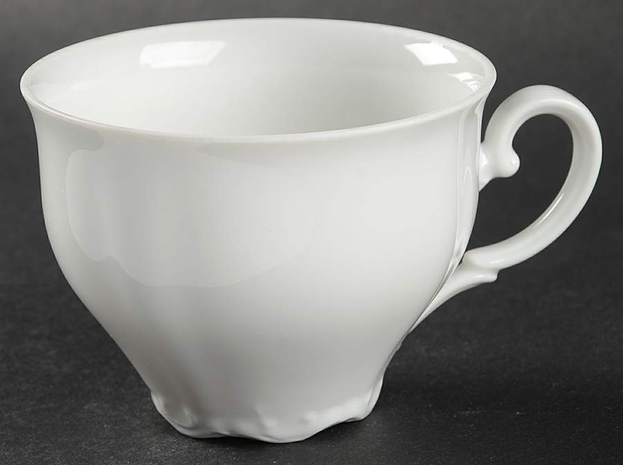 Theresia White Flat Cup by Seltmann-1