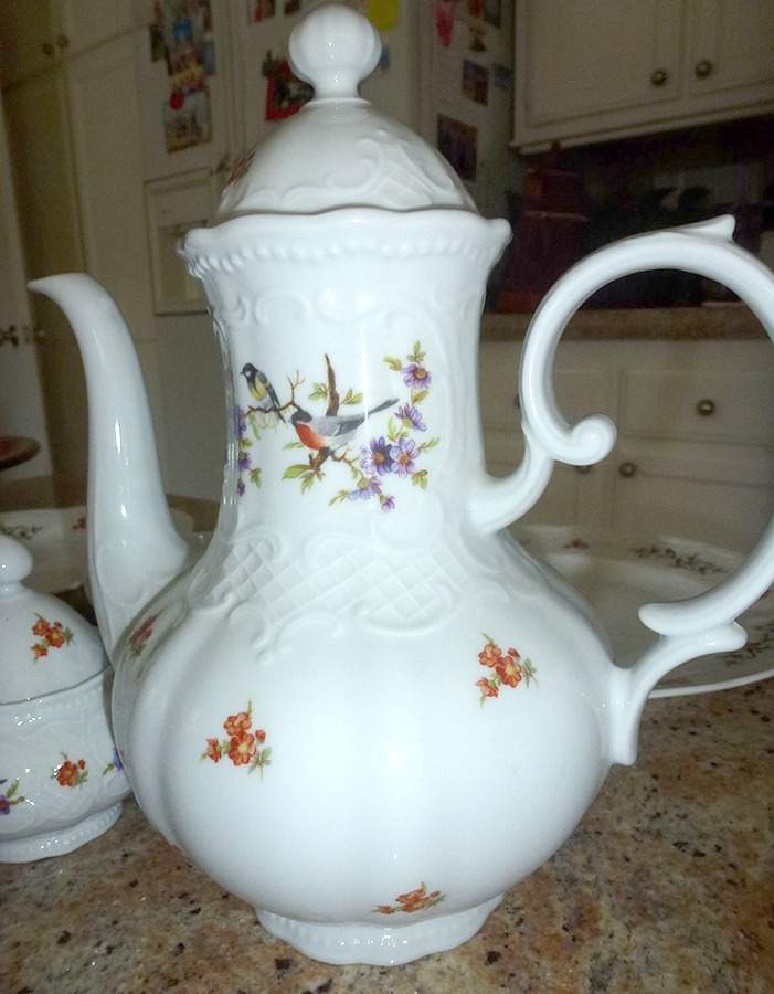 Vienna Birds Coffee Pot & Lid by Seltmann-1
