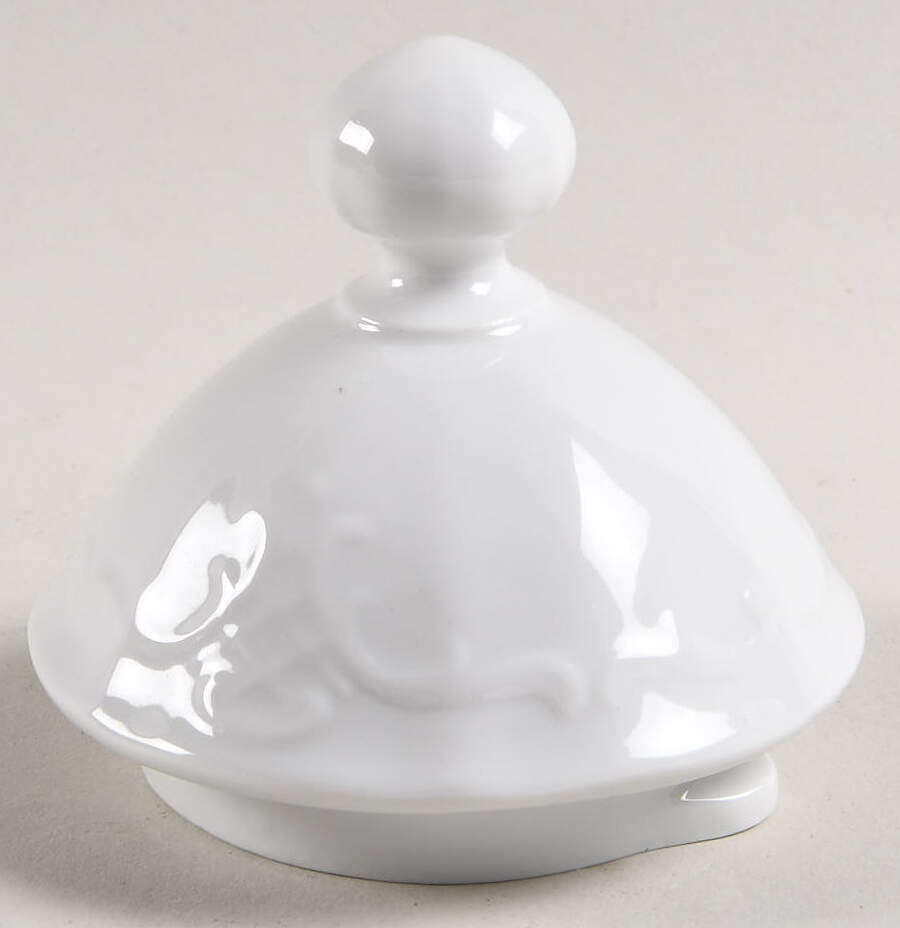 Vienna White Lid for Teapot by Seltmann-1