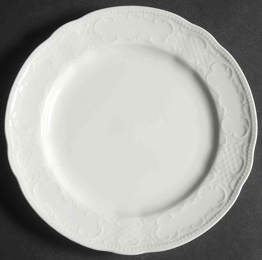 Vienna White Salad Plate by Seltmann-1